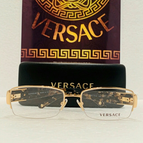 Versace Other - Versace Gold Glasses Style 1175B